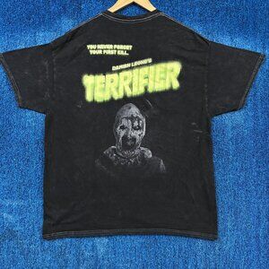 Bloody Disgusting x Terrifier Art the Clown Horror Tee XL